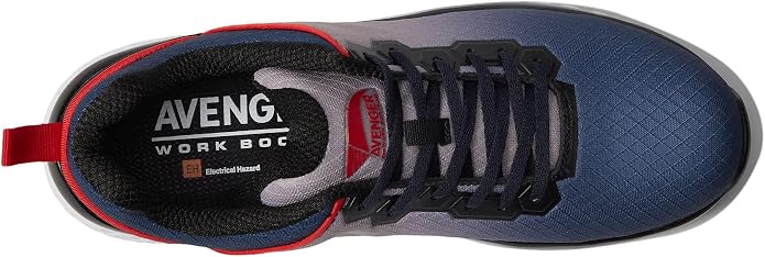 Avenger A1870 Men's Fusion EH Blue Grey Work Shoes