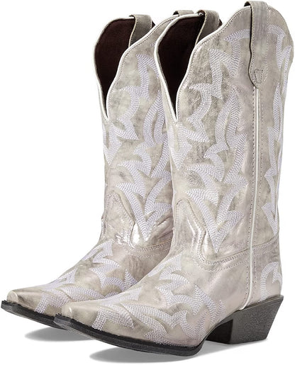 Laredo L52401 Women's Fancy Sky Blue Studded Western Boots