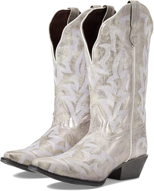 Laredo L52463 Women's Dream Girl Silver Western Boots