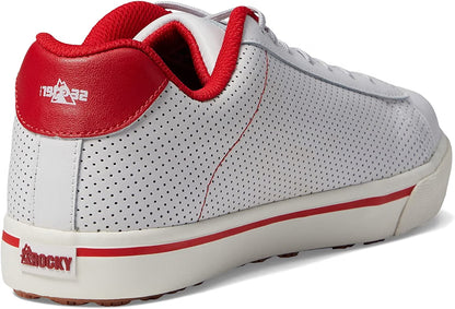Rocky RKK407ZA Men's Skate Low Nano Comp Toe Ash Red Work Shoes