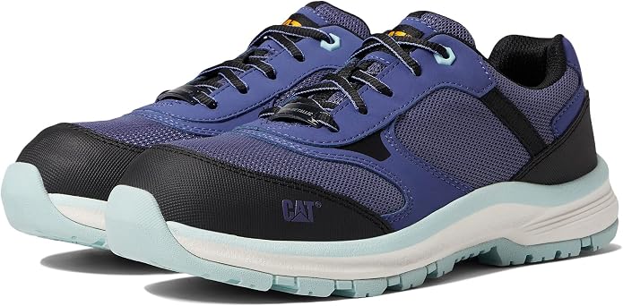 Caterpillar P91390 Men's Quake CT Estate Blue Composite Toe Work Shoes