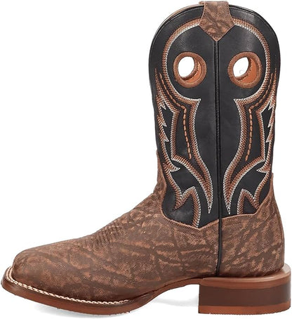 Dan Post Elephant Print DP5183 Men’s Broad Square Toe Western Boots