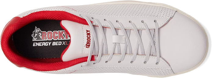 Rocky RKK407ZA Men's Skate Low Nano Comp Toe Ash Red Work Shoes
