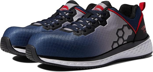Avenger A1870 Men's Fusion EH Blue Grey Work Shoes
