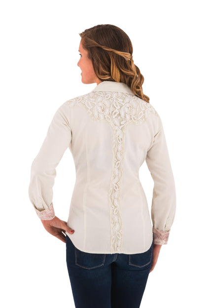 Noble Outfitters 21005-101 Womens Bluegrass Button Lace Shirt