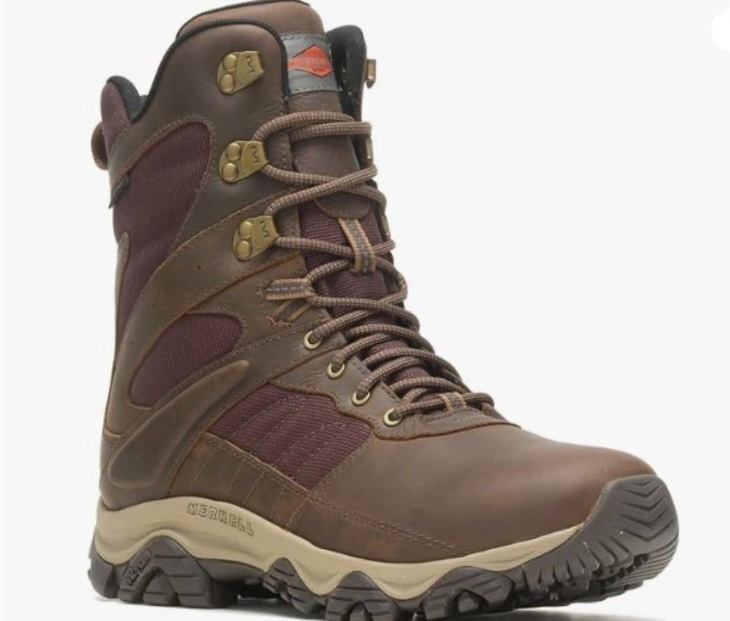 Merrell AFMJ004649 Mens Moab 2 Timber 8" WP Work Boot