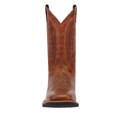 Laredo Tulane L8013 Men’s Tan & Brown Leather Western Boots