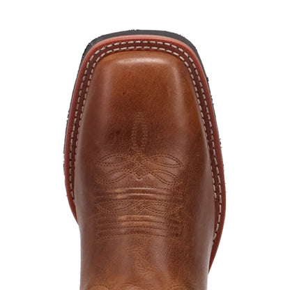 Laredo Tulane L8013 Men’s Tan & Brown Leather Western Boots
