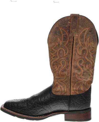 Laredo Montana L7824 Men’s Western Boots – Black & Tan