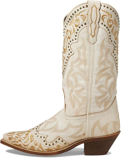 Laredo L5894 Women's Darla Tan/Red Western Boots
