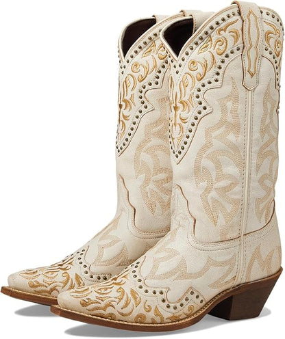 Laredo L5894 Women's Darla Tan/Red Western Boots