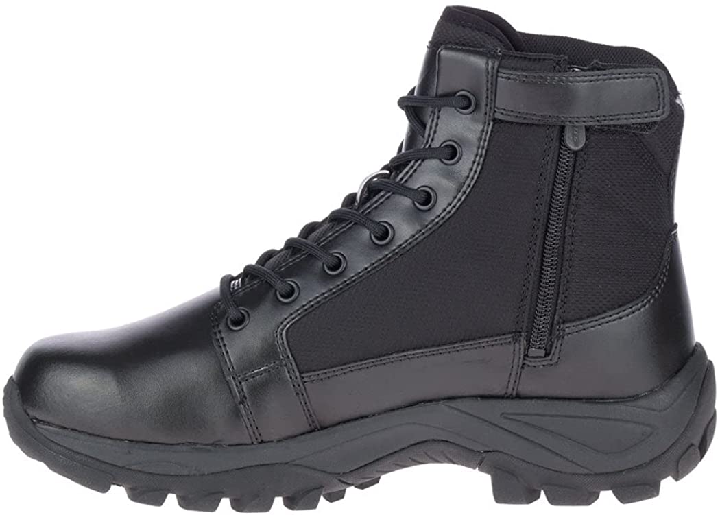 Bates 06506 Mens Fuse Zip 8" Work Safety Casual Shoes