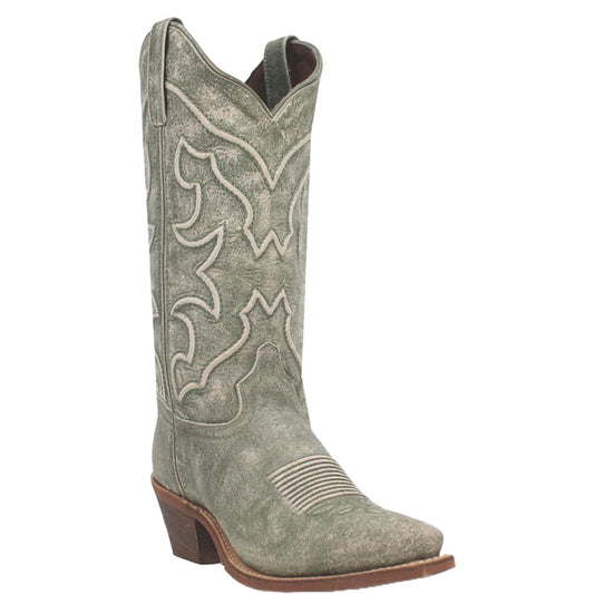 Laredo L52159 Women's EmmyLee Leather Cowboy Boots - Green
