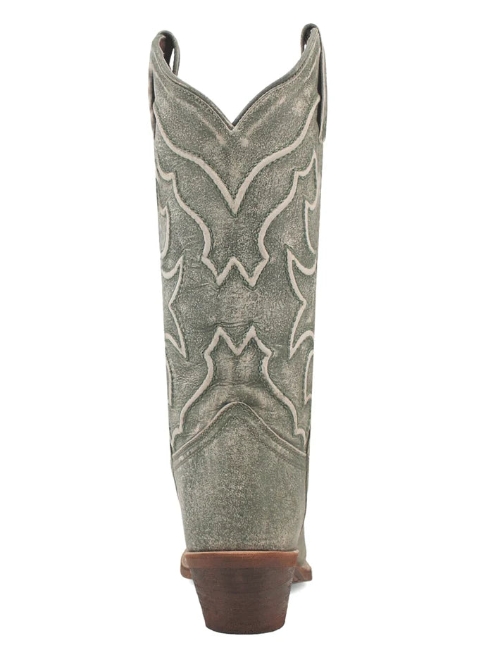 Laredo L52199 Women's Reva Leather Western Boots - Green