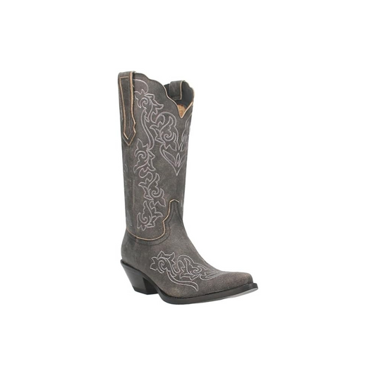 Dingo DI171 Flirty N’ Fun Women’s Snip Toe Western Boots, Black
