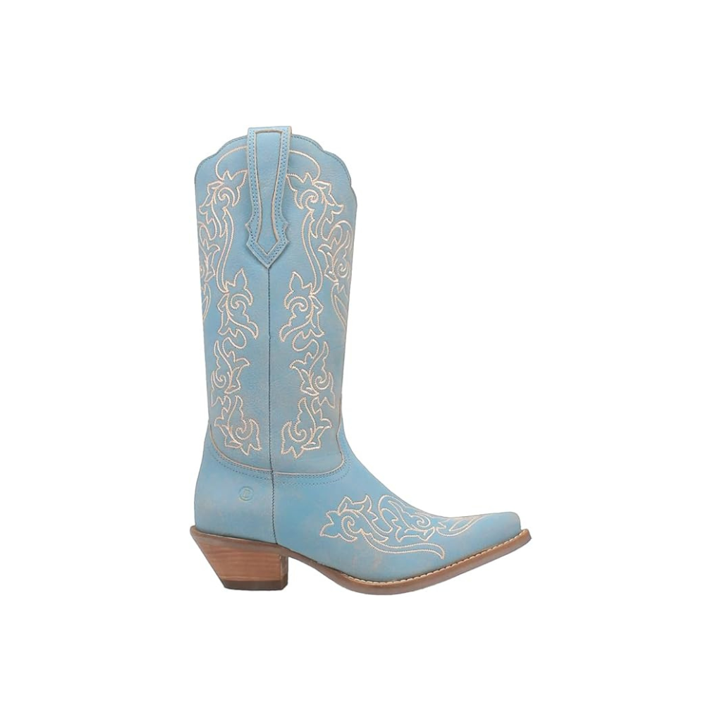 Dingo DI171 Flirty N’ Fun Women’s Snip Toe Western Boots, Blue