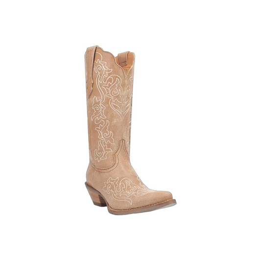 Dingo DI171 Flirty N’ Fun Women’s Snip Toe Western Boots, Brown