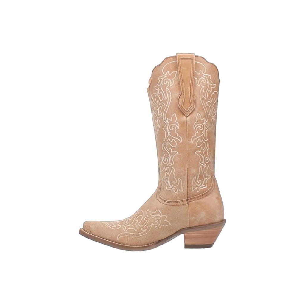 Dingo DI171 Flirty N’ Fun Women’s Snip Toe Western Boots, Brown