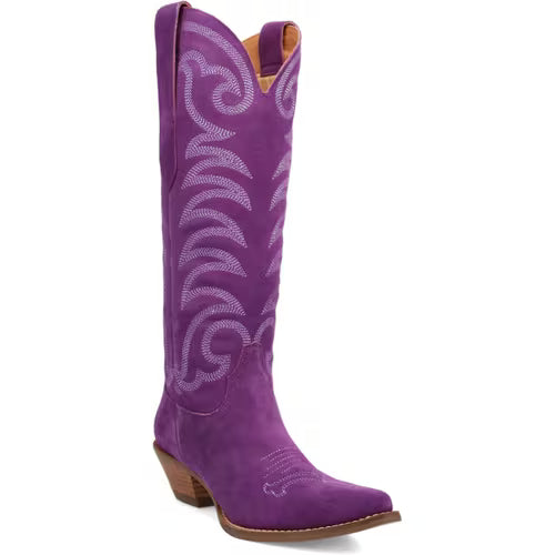 Dingo Women’s Movin On Di2184-PUR Western Boot - Purple