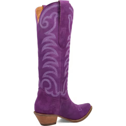 Dingo Women’s Movin On Di2184-PUR Western Boot - Purple