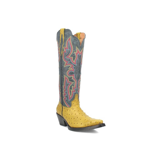 Dingo DI220 Selene Women’s Western Boots, Yellow