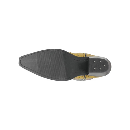 Dingo DI220 Selene Women’s Western Boots, Yellow