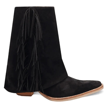 Dingo Marlie Di2212-BLA Women’s Leather Western Boots - Black
