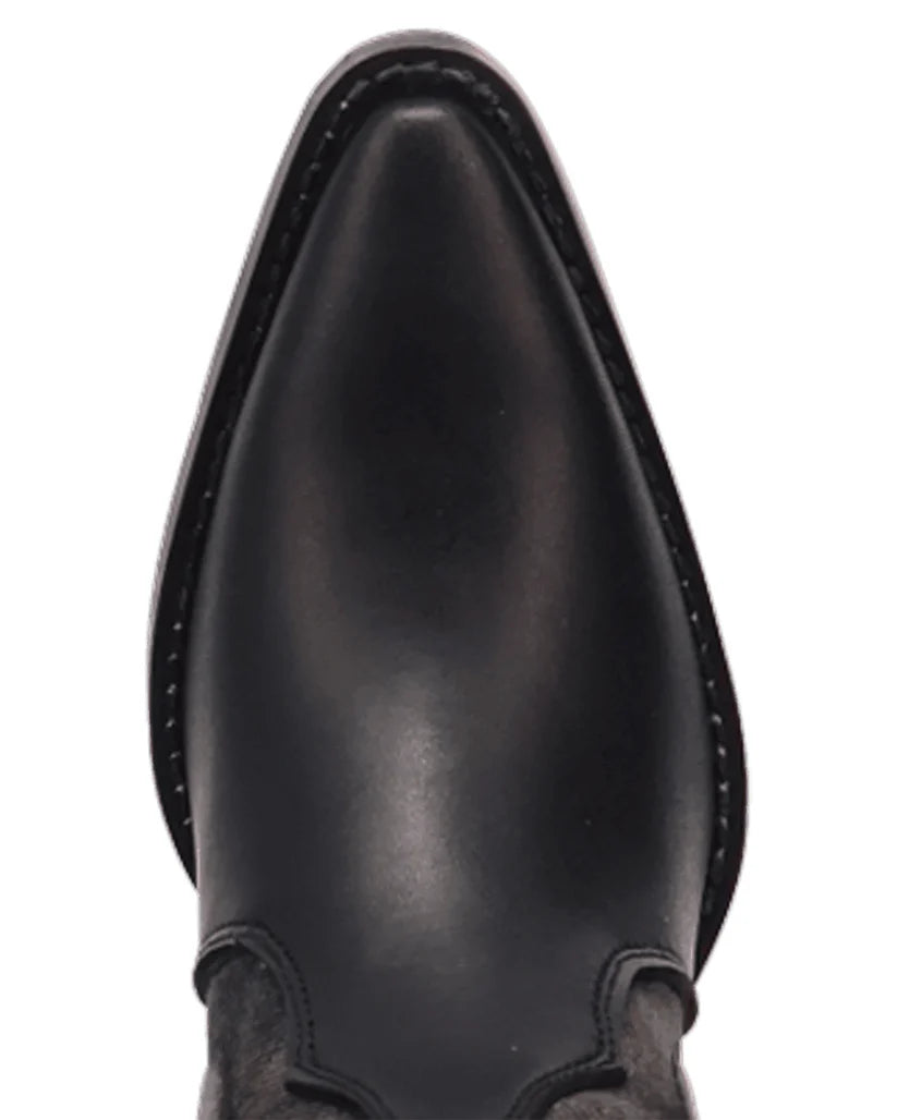 Dingo Di2247-BLA Women’s Tipsy Black Leather Western Boots – Cowgirl Boots