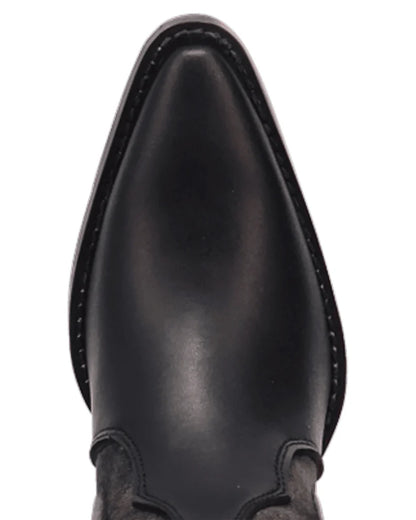 Dingo Di2247-BLA Women’s Tipsy Black Leather Western Boots – Cowgirl Boots