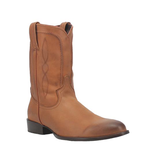 Dingo Di846-NAT Hondo Men's Natural Almond Toe Leather Western Boots