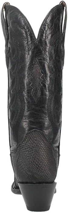 Dan Post 3008 Womens 13" Charcoal Drifter Lizard Snip Toe Boot