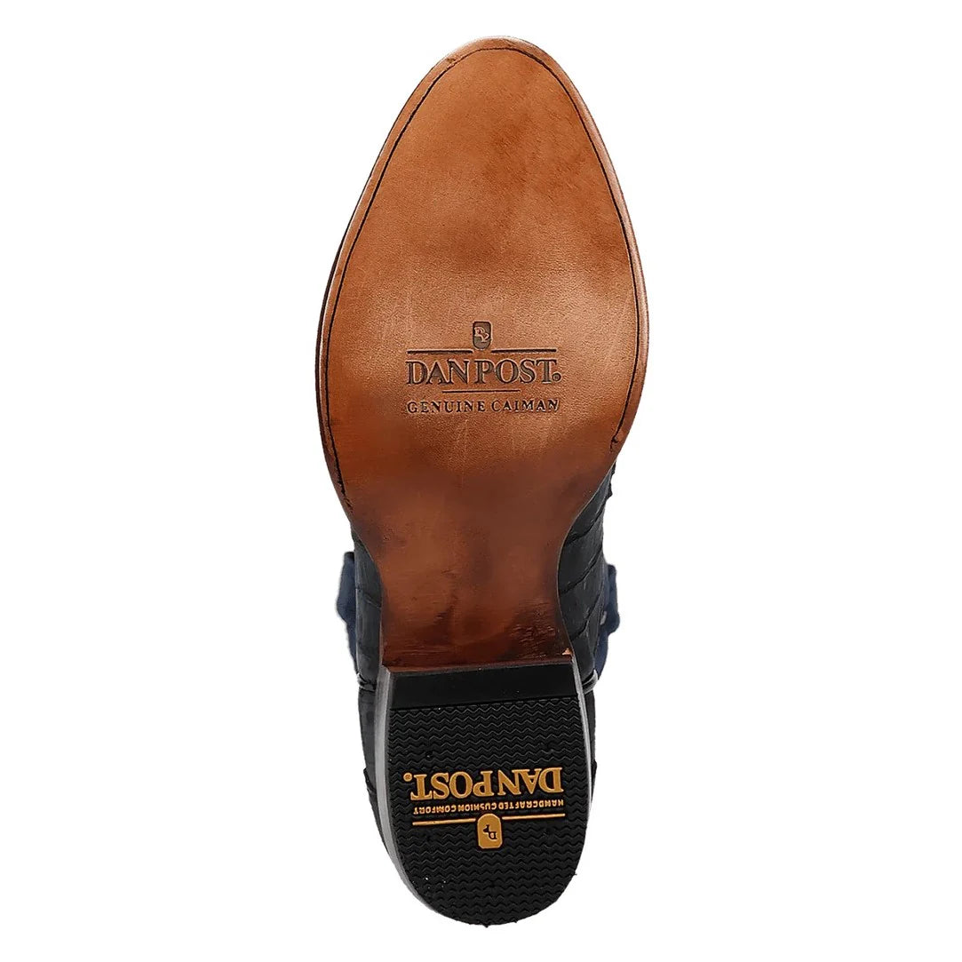Dan Post – Alvis Men’s Blue Caiman Western Boot – DP3101 – Exotic Cowboy Style
