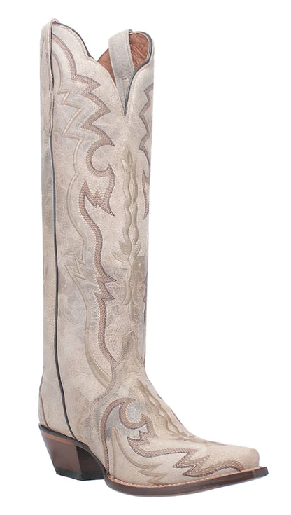 Dan Post Silvie DP4276 Women’s Western Boots – White