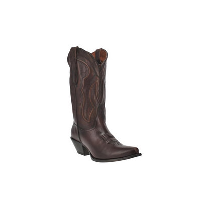 Dan Post DP4323 Women’s Mataya Western Boots Snip Toe Antique Tan
