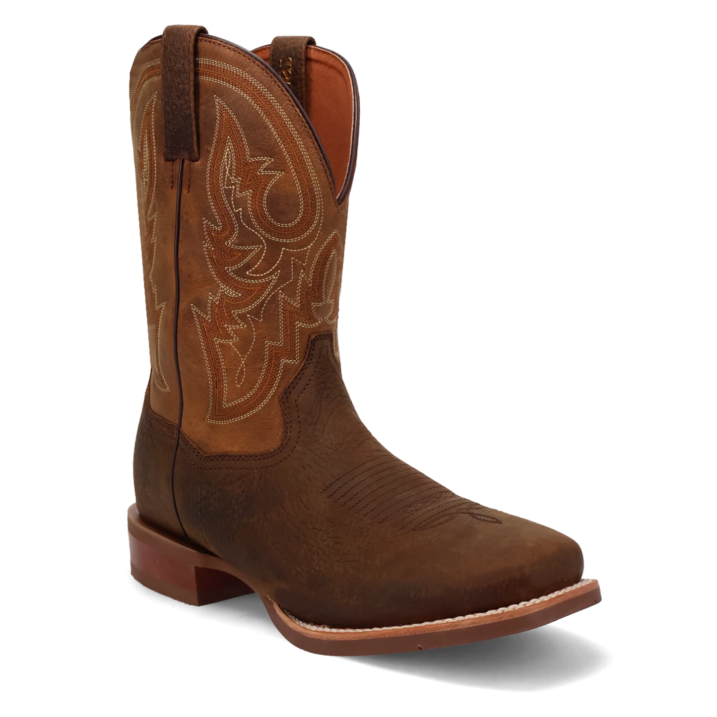 Dan Post Brigston DP5171 Men’s Chocolate & Tan Western Boots