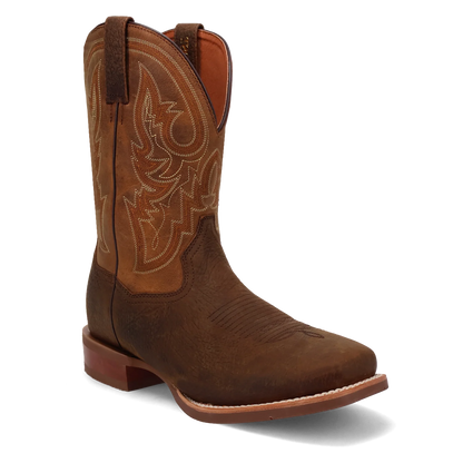 Dan Post Brigston DP5171 Men’s Chocolate & Tan Western Boots