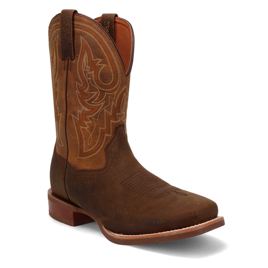 Dan Post Brigston DP5171 Men’s Chocolate & Tan Western Boots