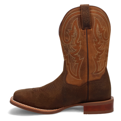 Dan Post Brigston DP5171 Men’s Chocolate & Tan Western Boots