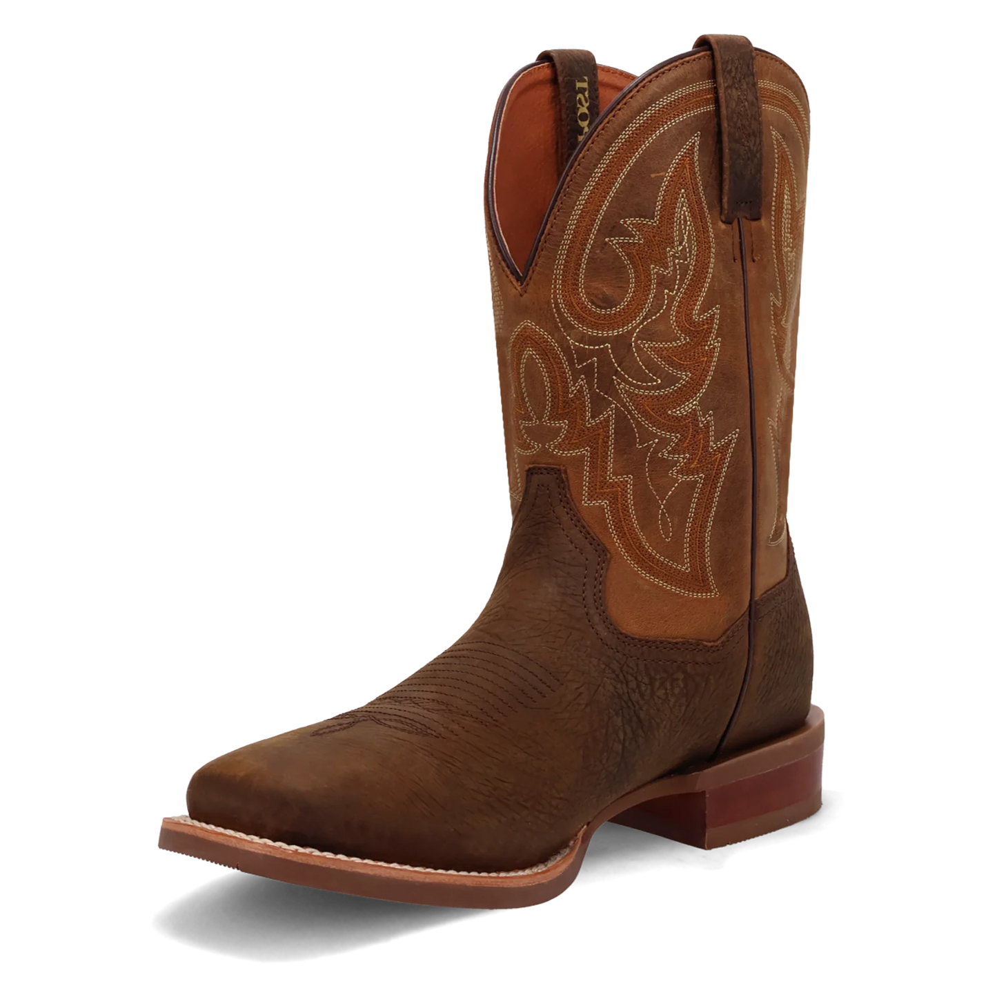 Dan Post Brigston DP5171 Men’s Chocolate & Tan Western Boots