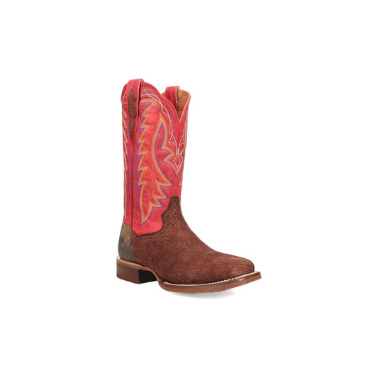 Dan Post DP5188 Men’s Tuco Carpincho Embroidered Western Boots, Brown