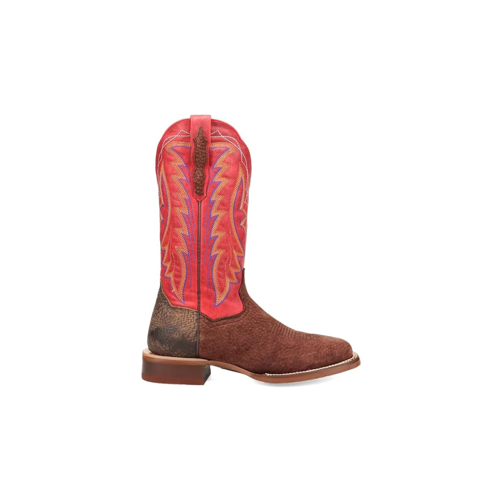 Dan Post DP5188 Men’s Tuco Carpincho Embroidered Western Boots, Brown