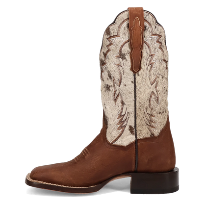Dan Post DP5252 Women's Clarabelle 11 Inch Brown Leather Western Boots