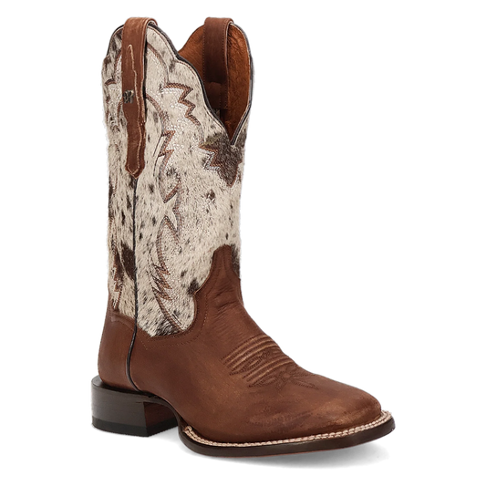 Dan Post DP5252 Women's Clarabelle 11 Inch Brown Leather Western Boots