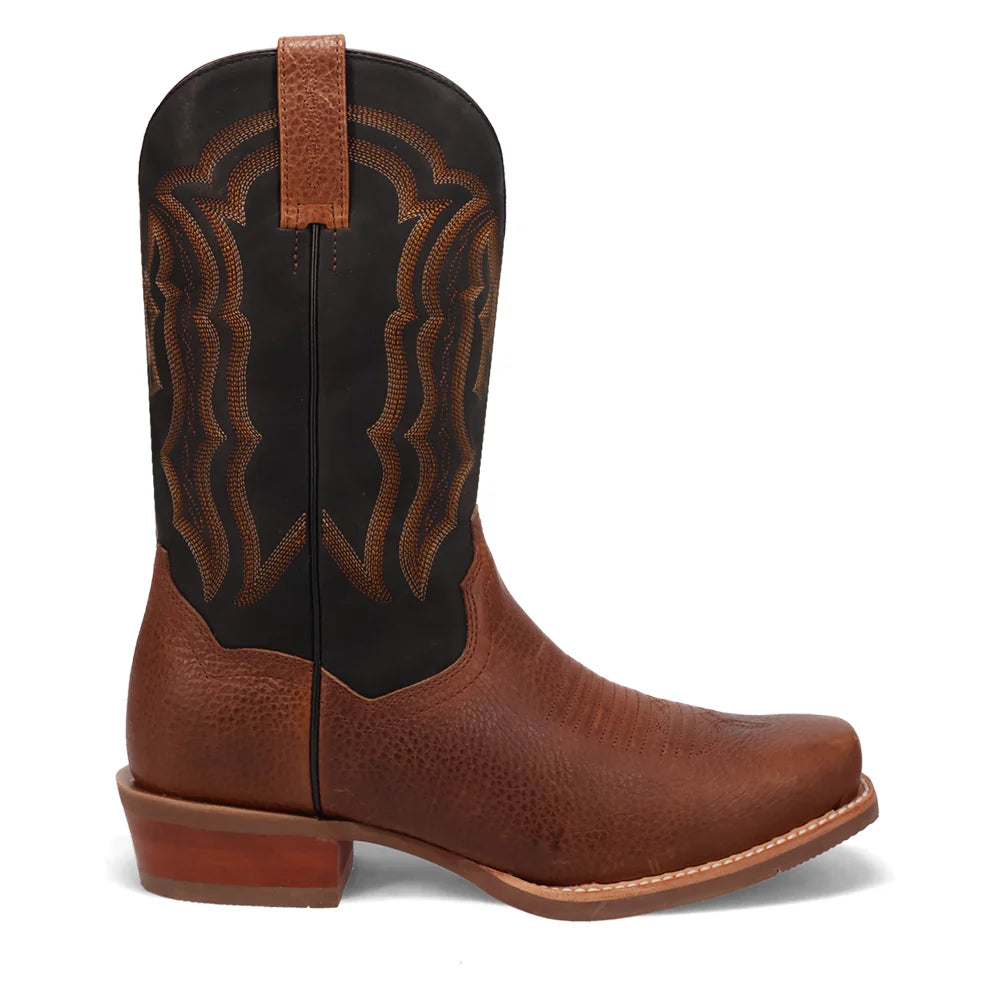 Creed DP7011 Square Toe Embroidered Western Cowboy Boots