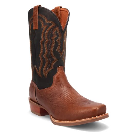 Creed DP7011 Square Toe Embroidered Western Cowboy Boots