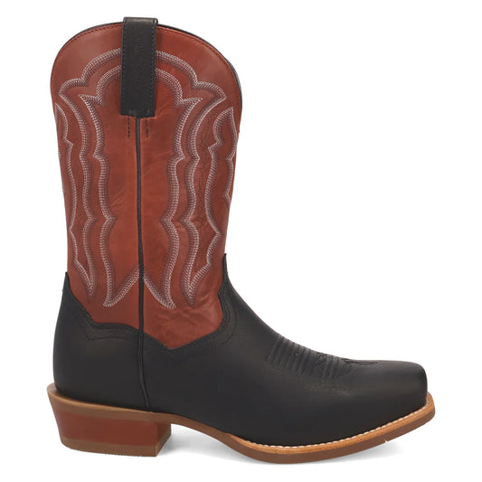 Creed DP7012 Square Toe Embroidered Western Cowboy Boots