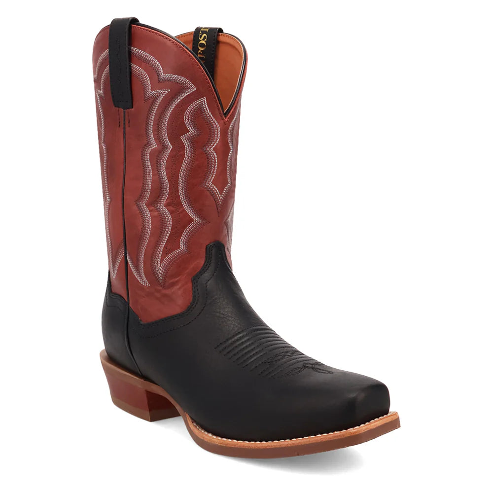 Creed DP7012 Square Toe Embroidered Western Cowboy Boots
