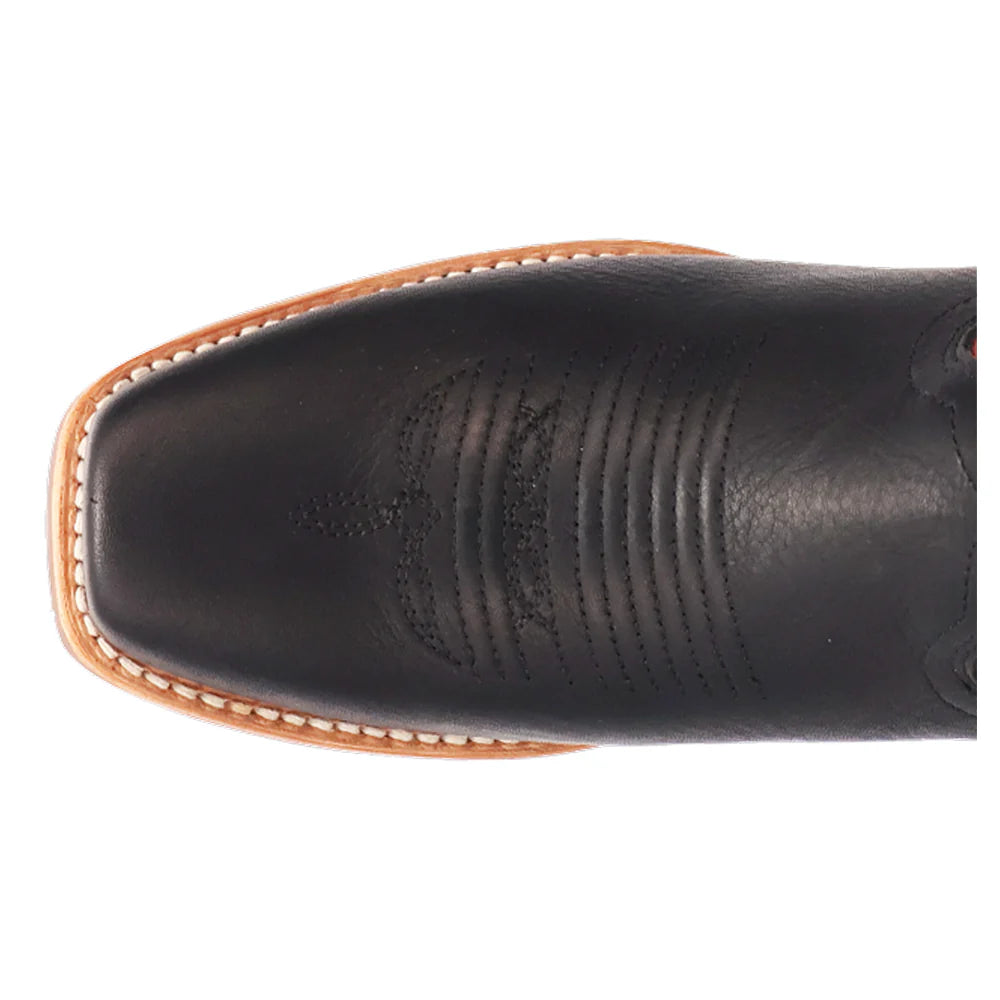 Creed DP7012 Square Toe Embroidered Western Cowboy Boots