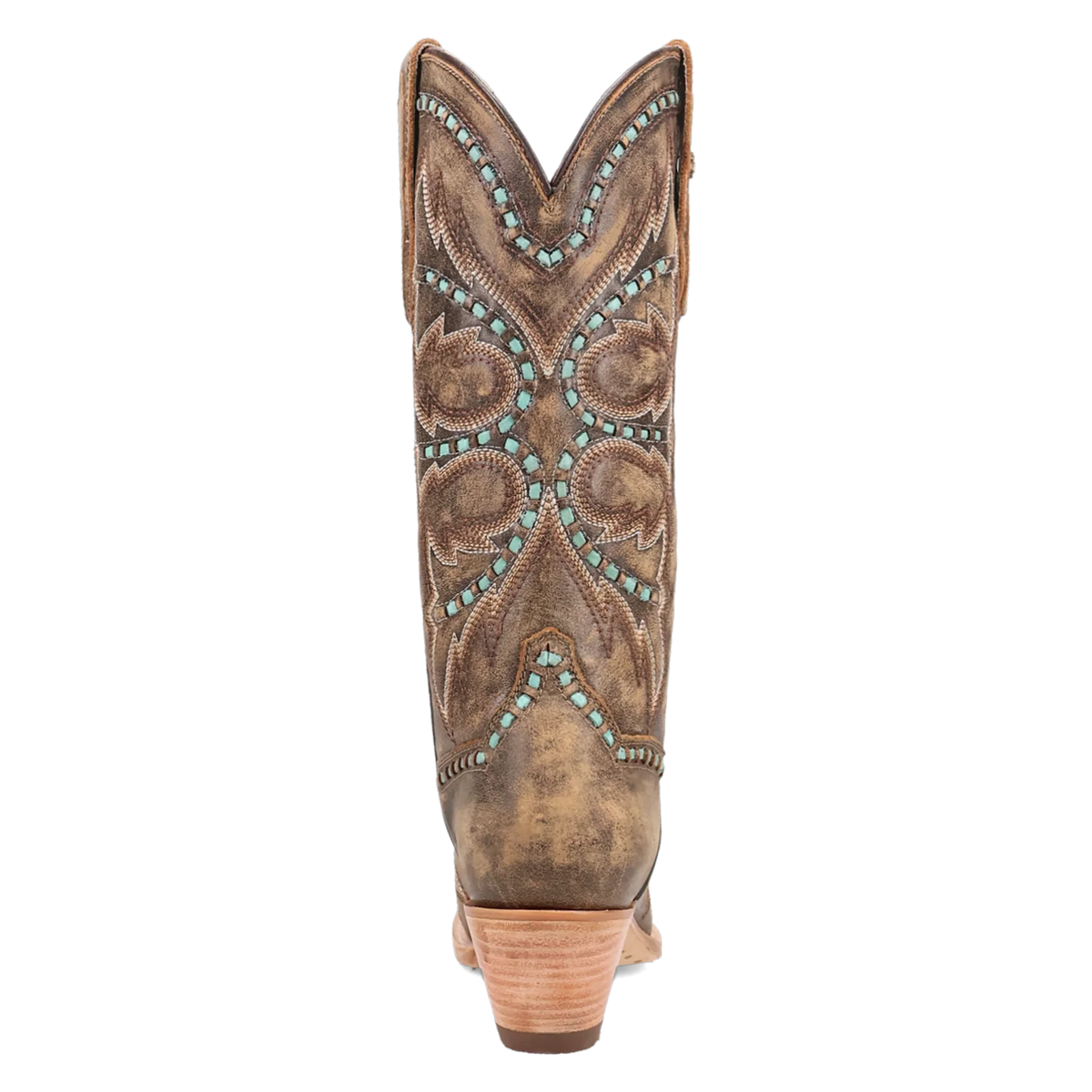 Dan Post DP7054 Women's Mesa Embroidered Pull On Snip Toe Mid-Calf Casual Boots
