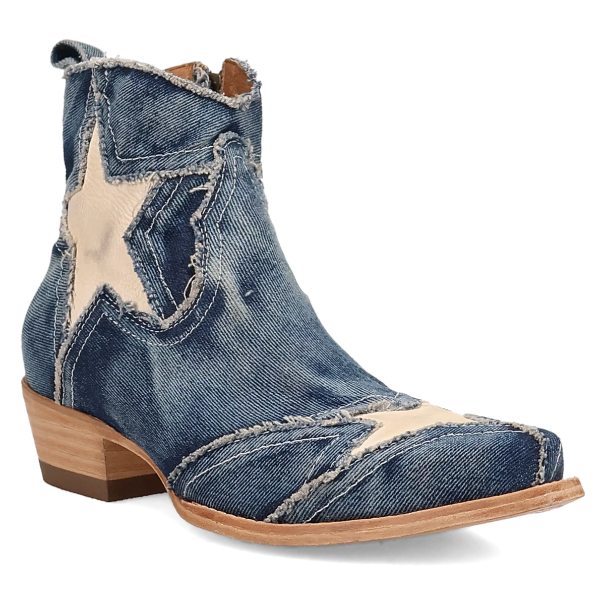 Dan Post DP7109 Women's Stardust Denim Bootie Western Boots
